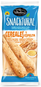 Artisanal breadsticks with cereals and spelt